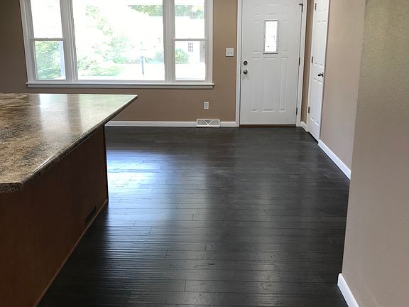 New solid oak flooring 