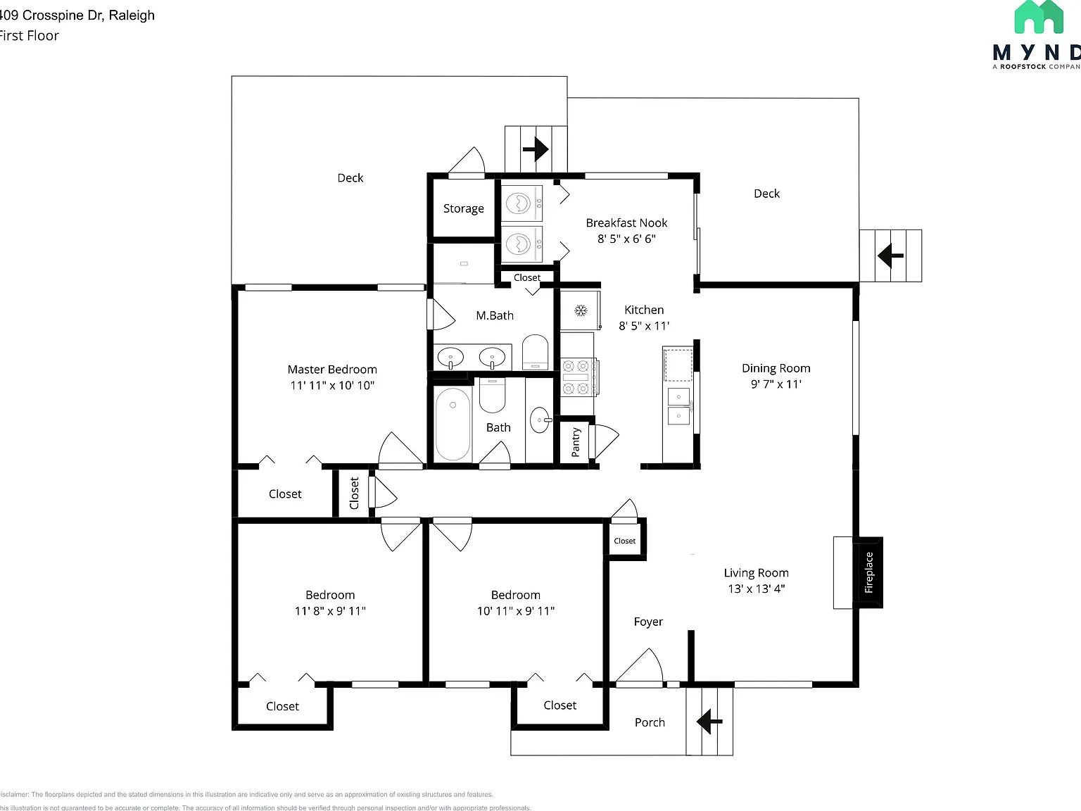 3 bed, 2.0 bath, 1122 sqft, $1,765 — Photo 4