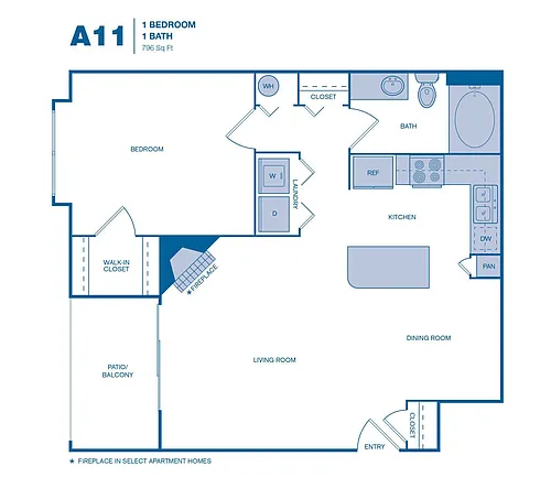 Floor plan A11UPGRADE