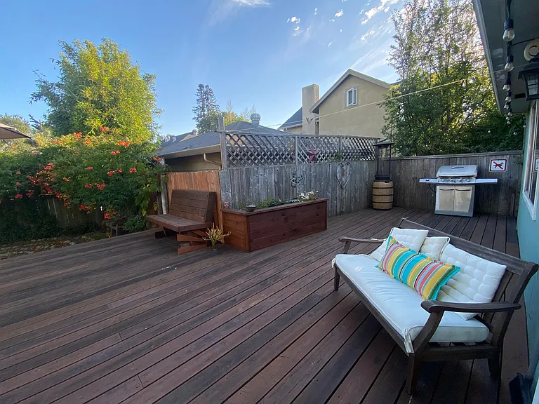 Back deck