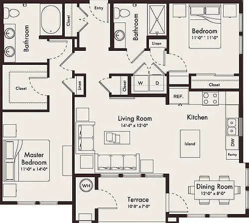 Floor plan Gardenia