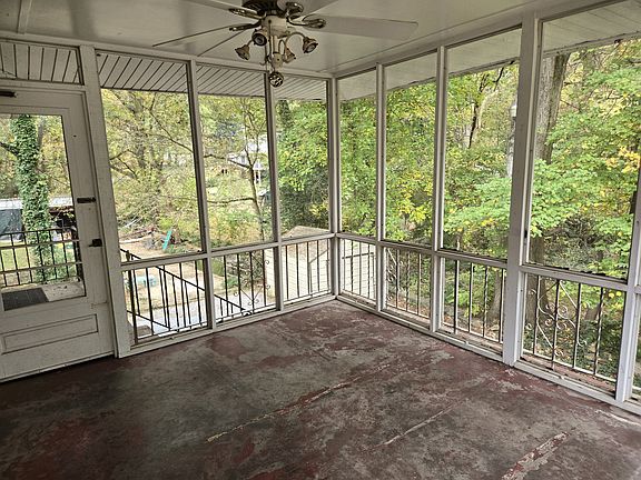 Screened porch #2 and back door landing