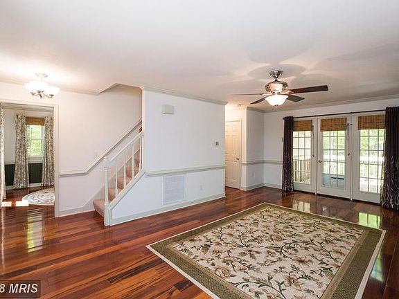 Living Room with view to sep din rm