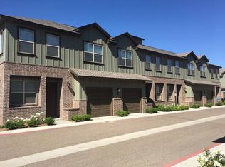 Gated 3 bdrm 2.5 bath Townhome with attached 1 car garage, Lubbock, TX 79424
