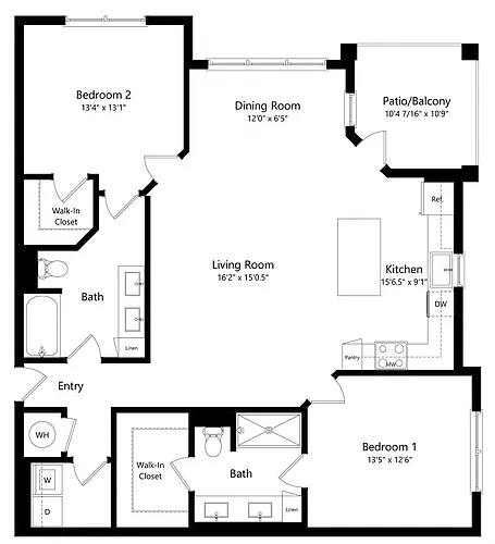 Floor plan LYRIC B3