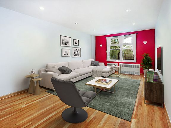 Bright Living room - virtually staged