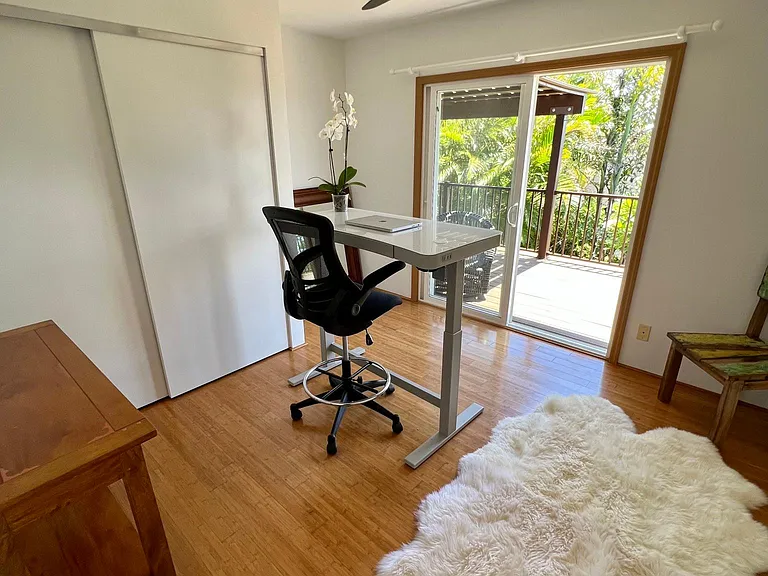 upstairs office