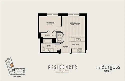 Floor plan The Burgess