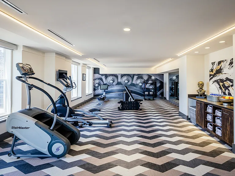 State-of-the-art fitness center