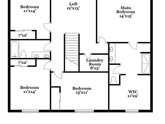 3rd image of 1510 Branchwood Ln