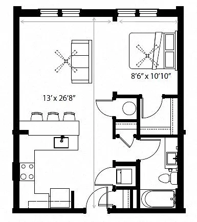 Floor plan Sierra