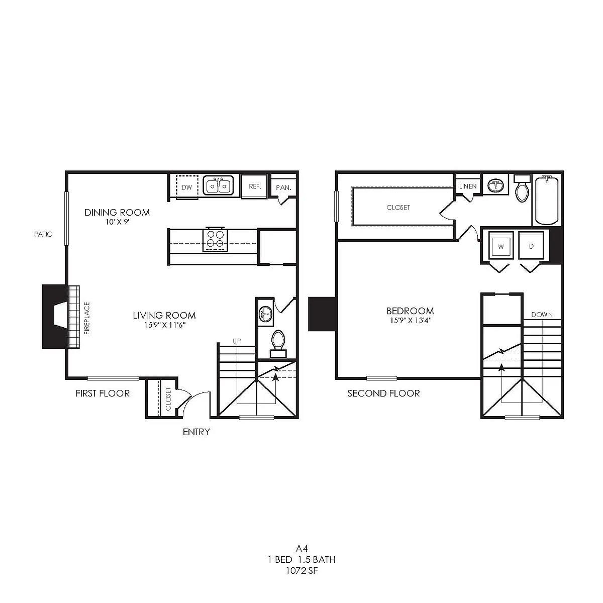 Floor plan A4 Classic