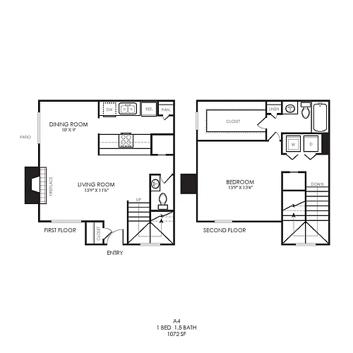 Floor plan A4 Classic