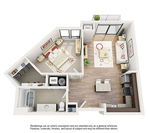 Floor plan The Turner