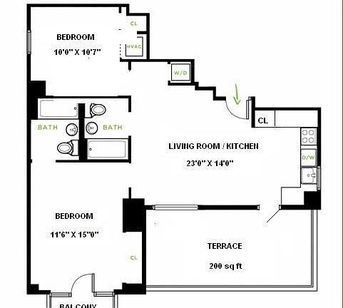 2nd image of 2101 Fredrick Douglass Blvd Unit Ph9a