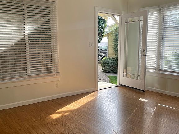 Front door to the living room
