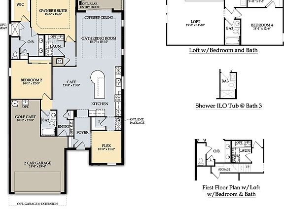 Second Floor Options