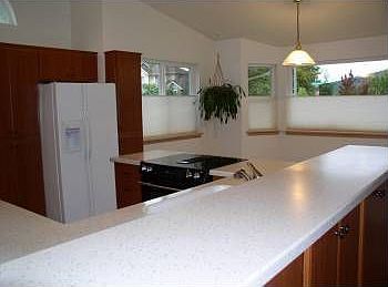 Open concept kitchen