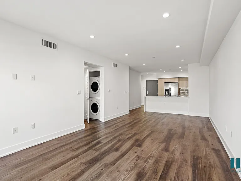 Open-Concept Kitchen, Dining, and Living Room Areas