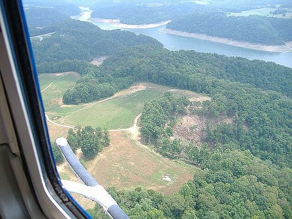 Areal view on community