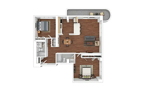 Floor plan Washington