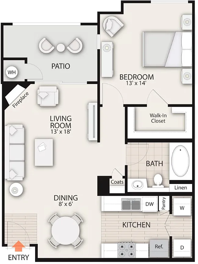 Floor plan Plan 1