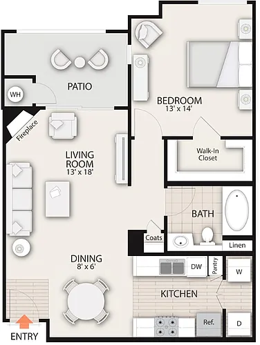 Floor plan Plan 1
