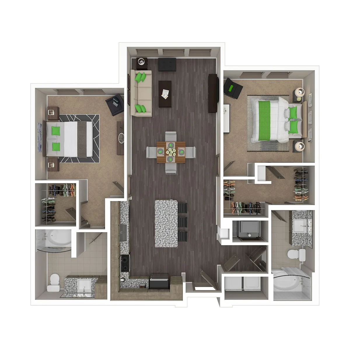 Floor plan The Hartigan
