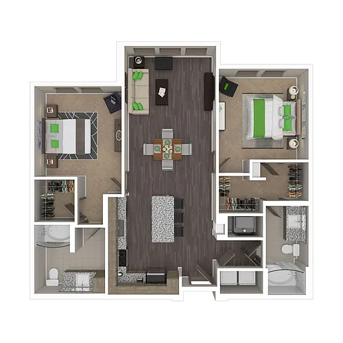 Floor plan The Hartigan