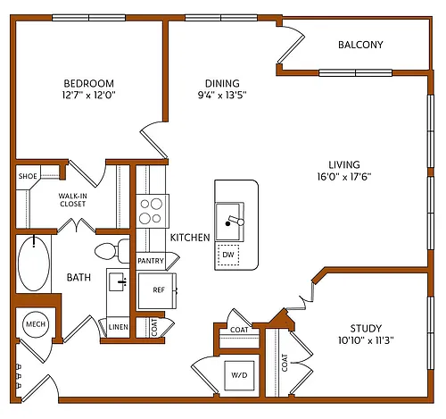 Floor plan A8