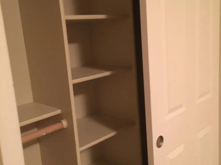 calif closets in all rooms