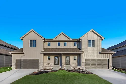 Floor plan Nickel Two Story Duplex