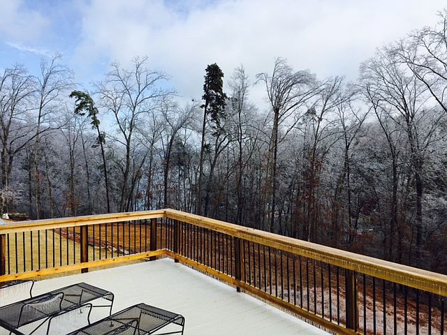 Deck/Gainesville Marina view