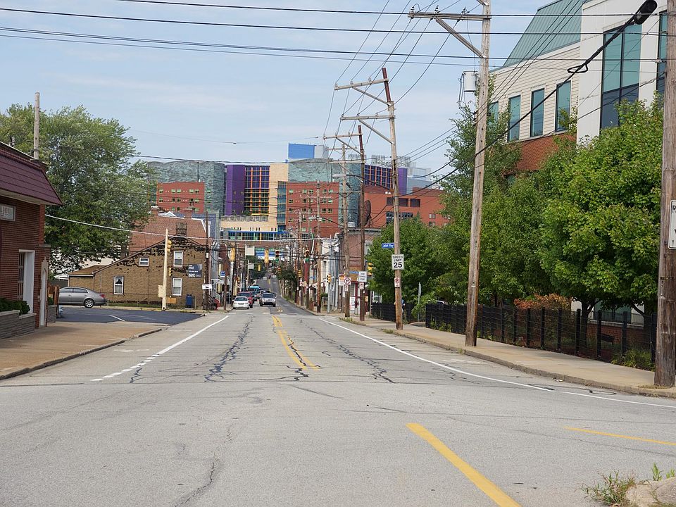 View of Children's Hospital from Cedarville Street