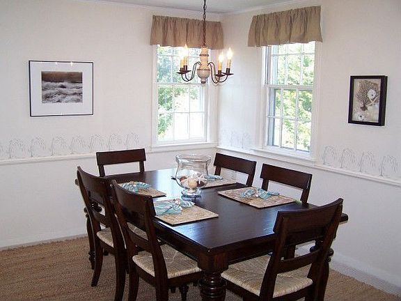 another angle of the dining room