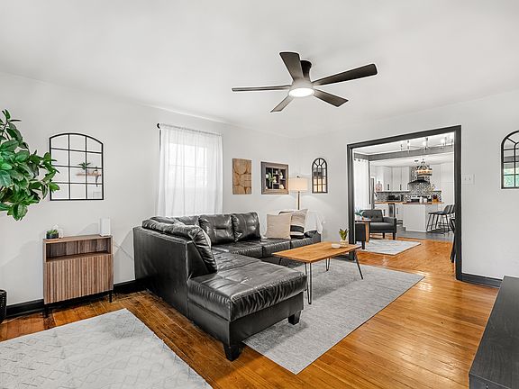 Spacious Living Room with Sectional Couch