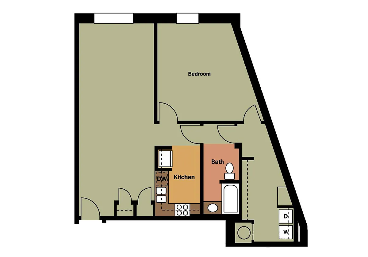 Floor plan Riverwalk