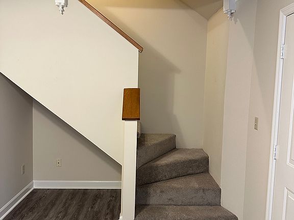 Steps off living room