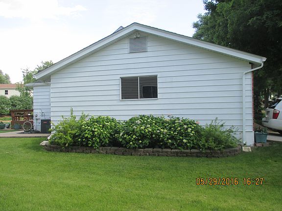 Garage side of house