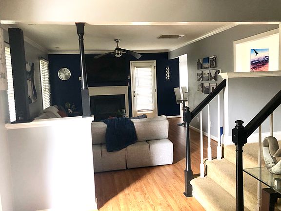 View from Entry to Living