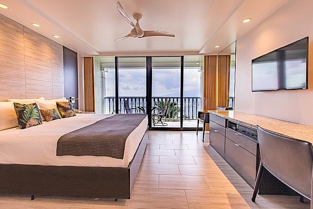 Beach front studio condo