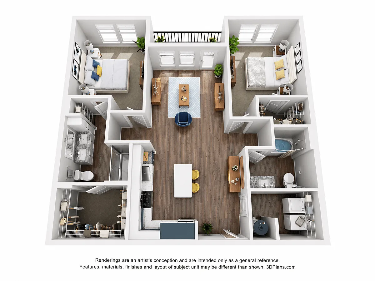 Floor plan B1