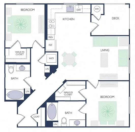 Floor plan B3