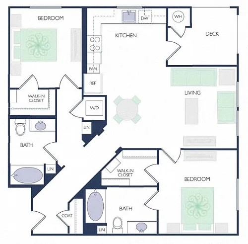 Floor plan B3