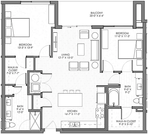 Floor plan Deer Ridge