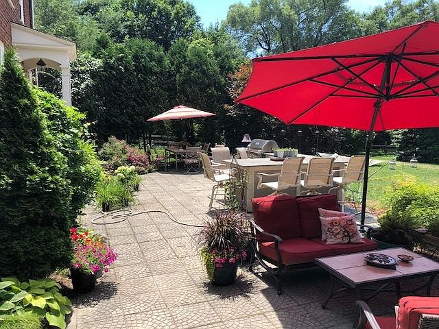patio area