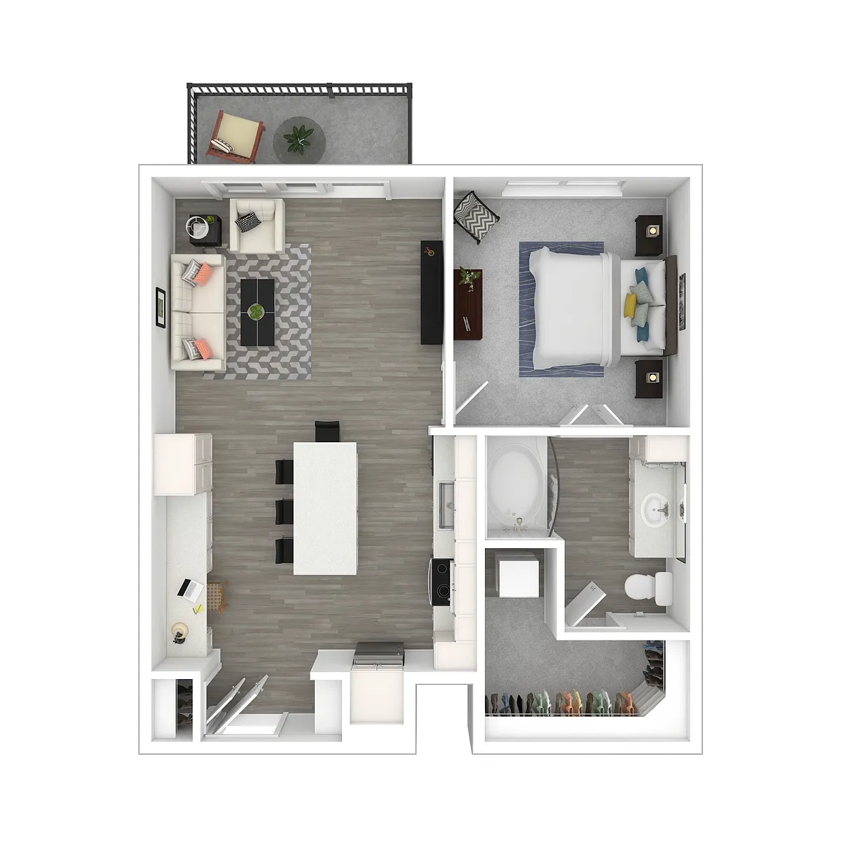 Floor plan A6a
