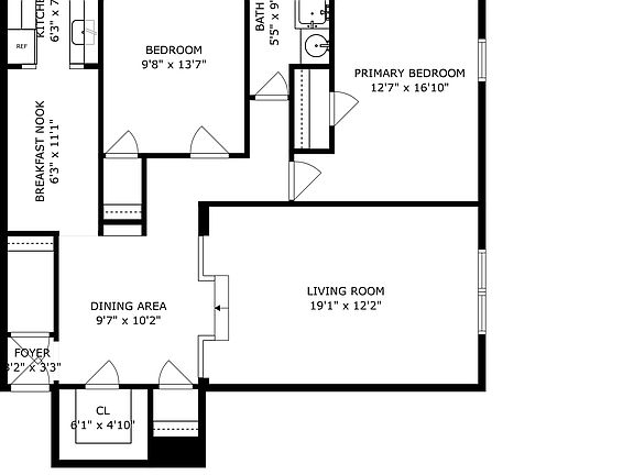 2nd image of 305 W 52nd St APT 6E