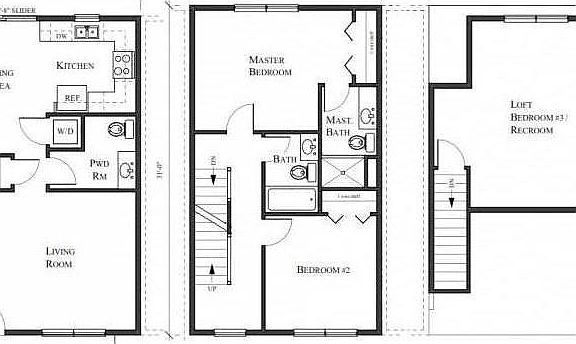 114 is a mirror image of this plan