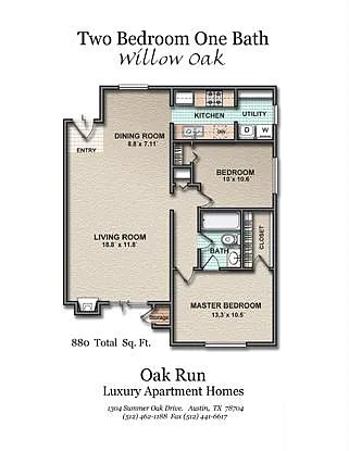 Floor plan Willow Oak